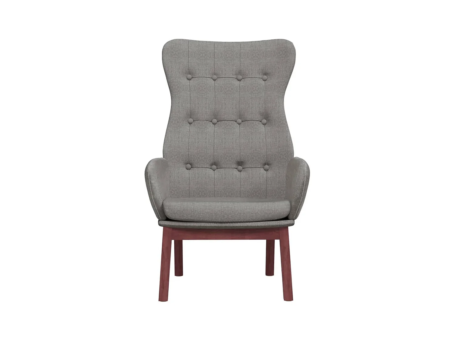 Sillón de relax | Silla de relax de tela gris claro SHL7940