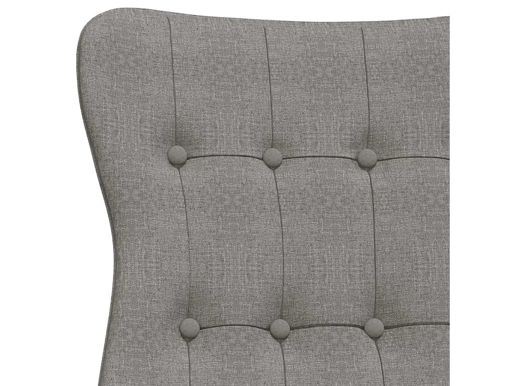 Sillón de relax | Silla de relax de tela gris claro SHL7940