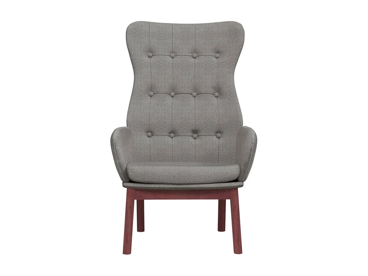Relaxsessel | Lounge Sessel Hellgrau Stoff SHL21366
