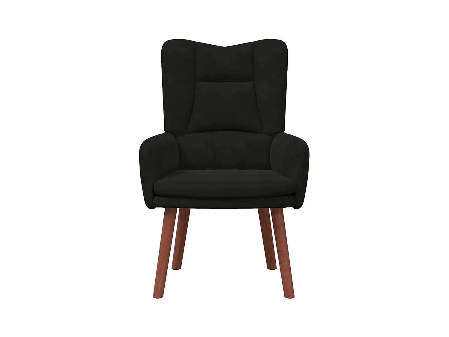 Poltrona | Cadeira de Sala | Cadeira Relaxante Preto 63x67x94 cm Veludo SHL240567