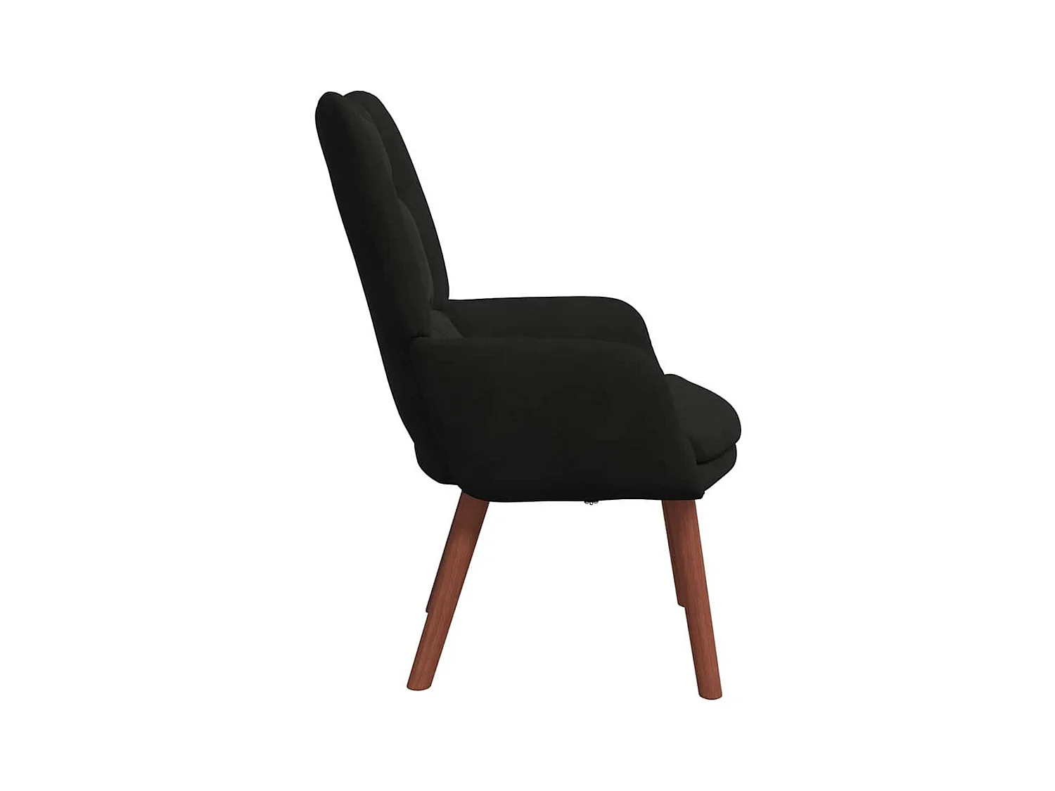 Poltrona | Cadeira de Sala | Cadeira Relaxante Preto 63x67x94 cm Veludo SHL240567