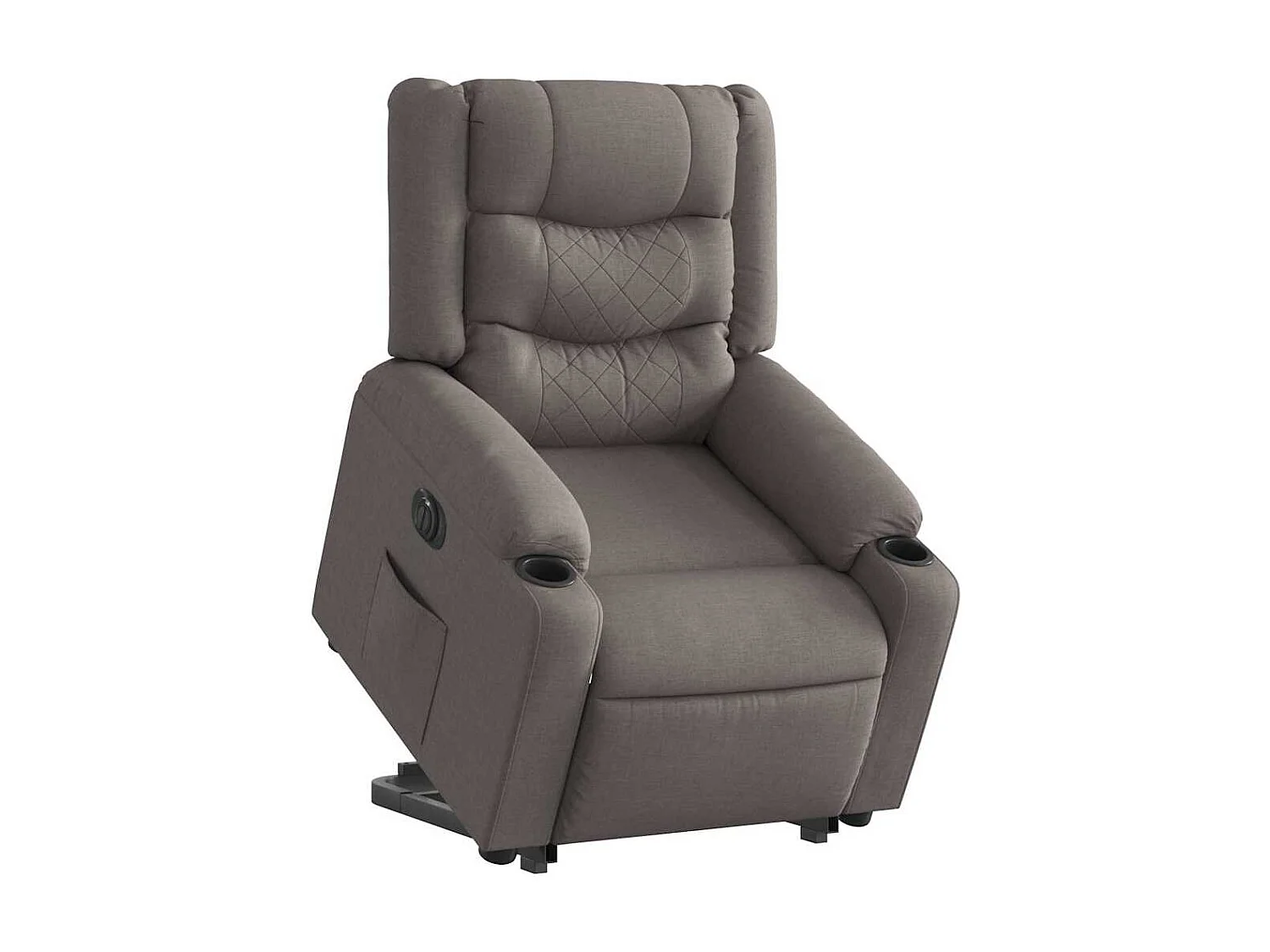 Fauteuil inclinable électrique-Chaise de relax-Fauteuil TV taupe tissu SHL1354