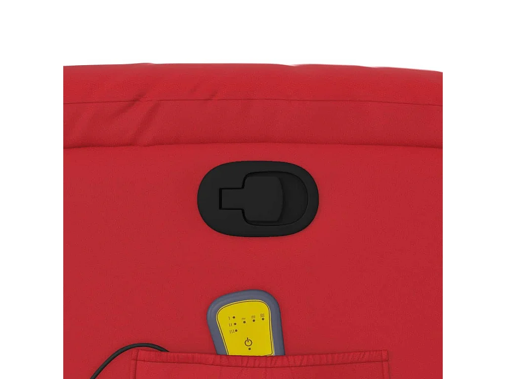 Relaxsessel | Massagesessel Rot Kunstleder SHL47362