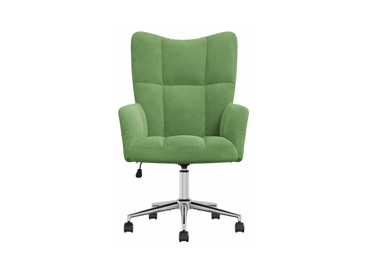 Sillón de relax | Silla de relax de terciopelo verde claro SHL7830