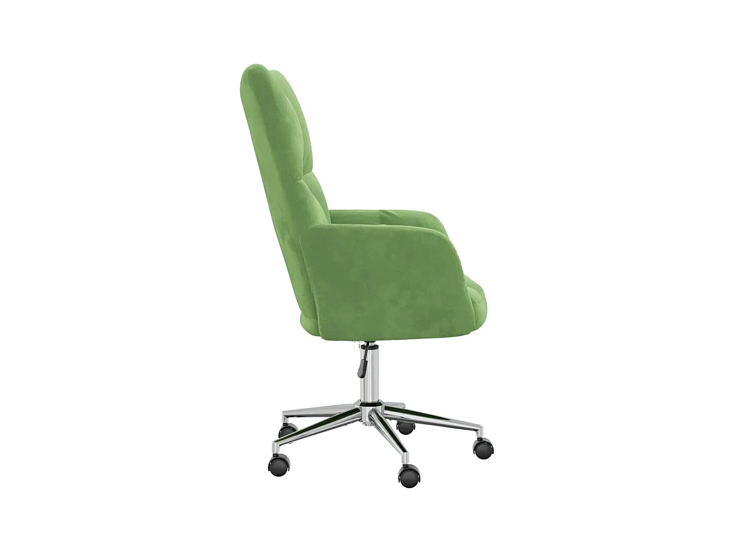 Sillón de relax | Silla de relax de terciopelo verde claro SHL7830