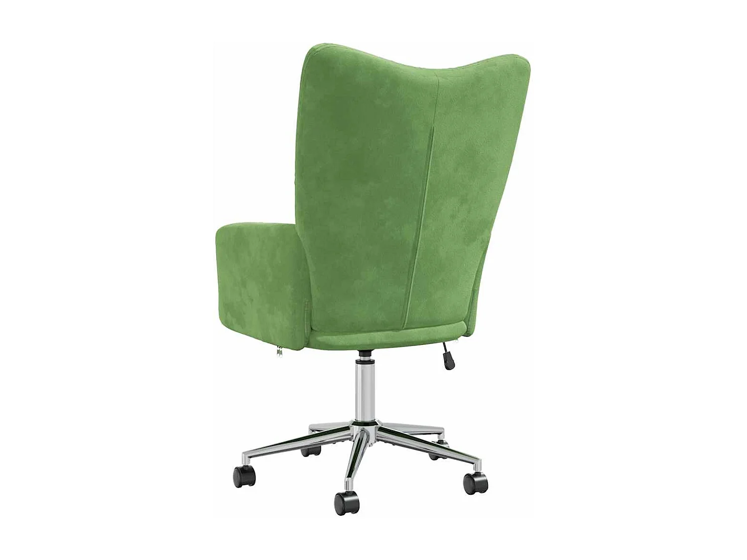 Chaise de relaxation-Fauteuil de bureau Vert clair Velours SHL3227