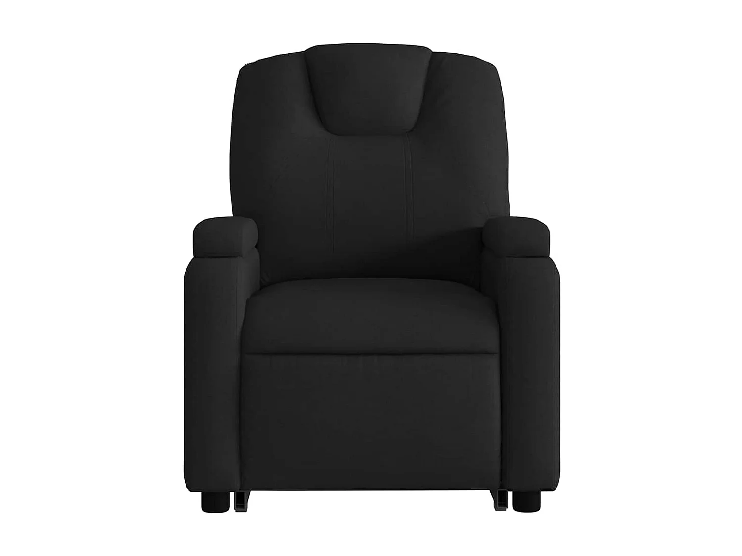 Sillón de relax | Silla | Sillón reclinable elevable tela negro SHL7062