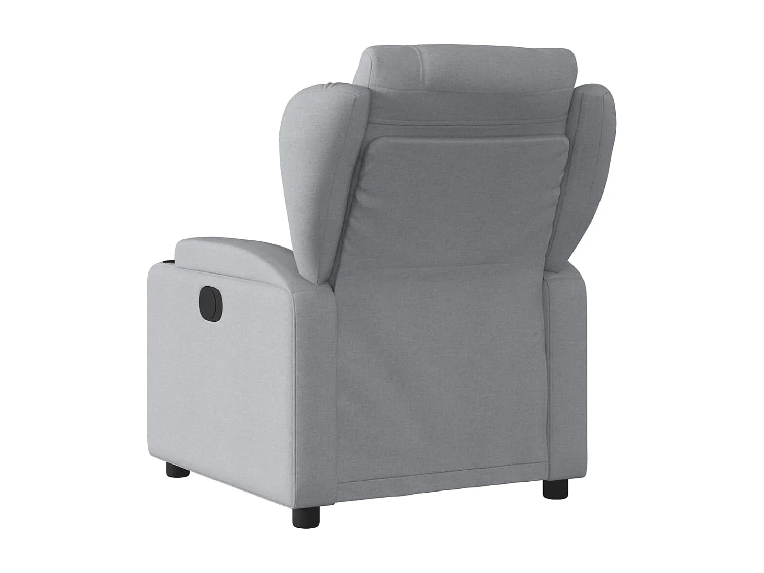 Fauteuil inclinable électrique-Chaise de relax-Fauteuil salon Gris clair Tissu SHL3688