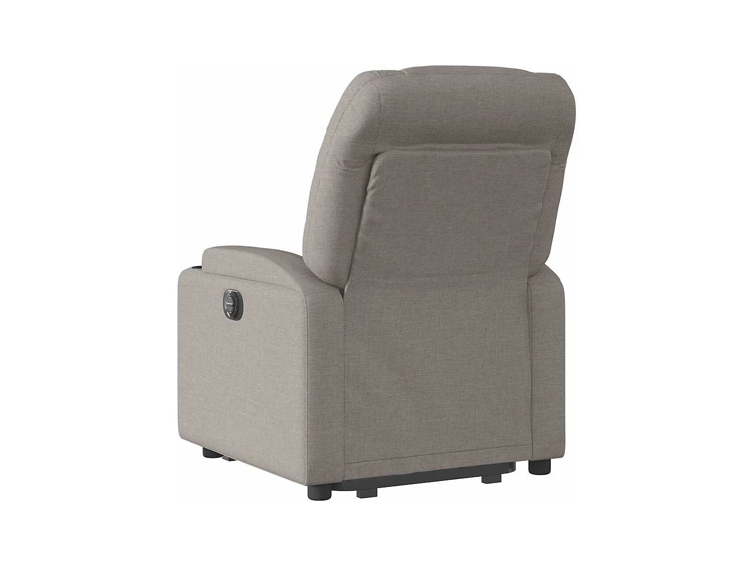 Silla de relax | Sillón eléctrico reclinable elevable de tela gris taupe SHL9306