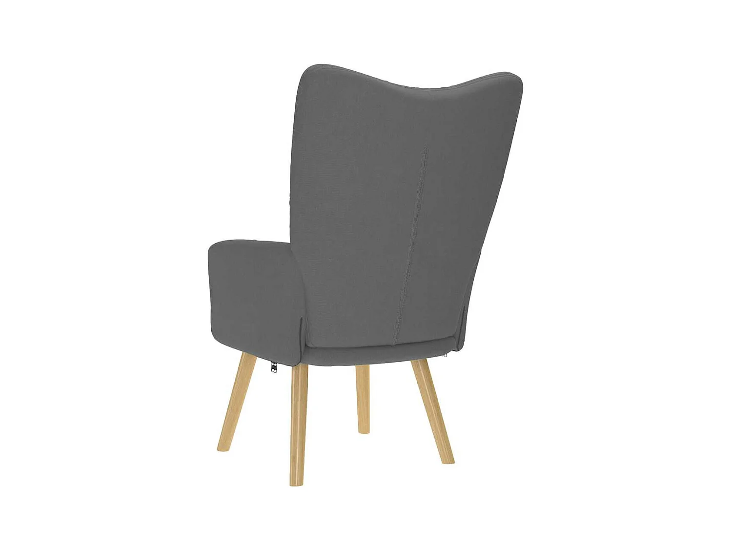 Sillón de relax | Silla de relax de tela gris oscuro SHL6139