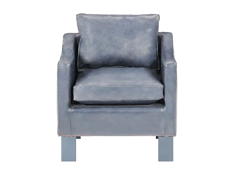 Relaxsessel | Sessel Grau Echtleder SHL56963
