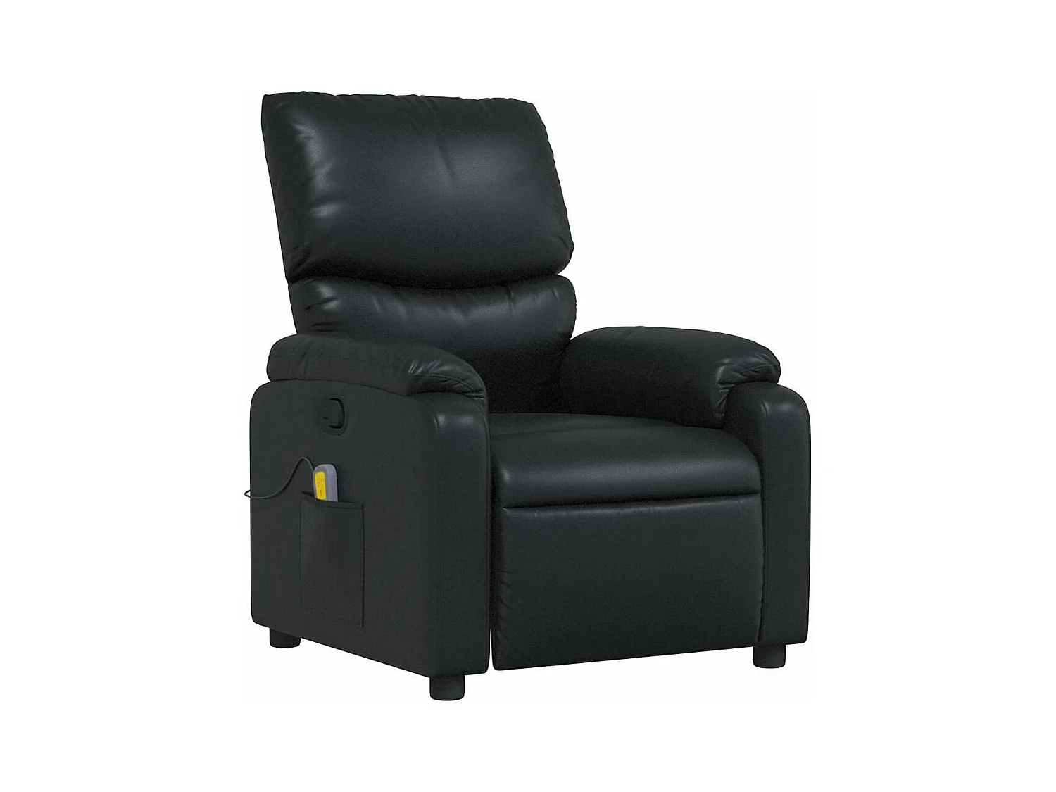 Sillón de salón | Silla | Sillón de masaje reclinable cuero sintético negro SHL8306