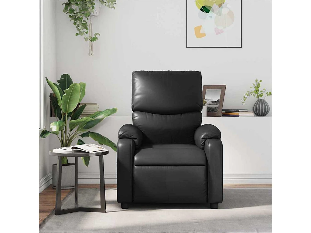 Relaxsessel | Massagesessel Schwarz Kunstleder SHL30511