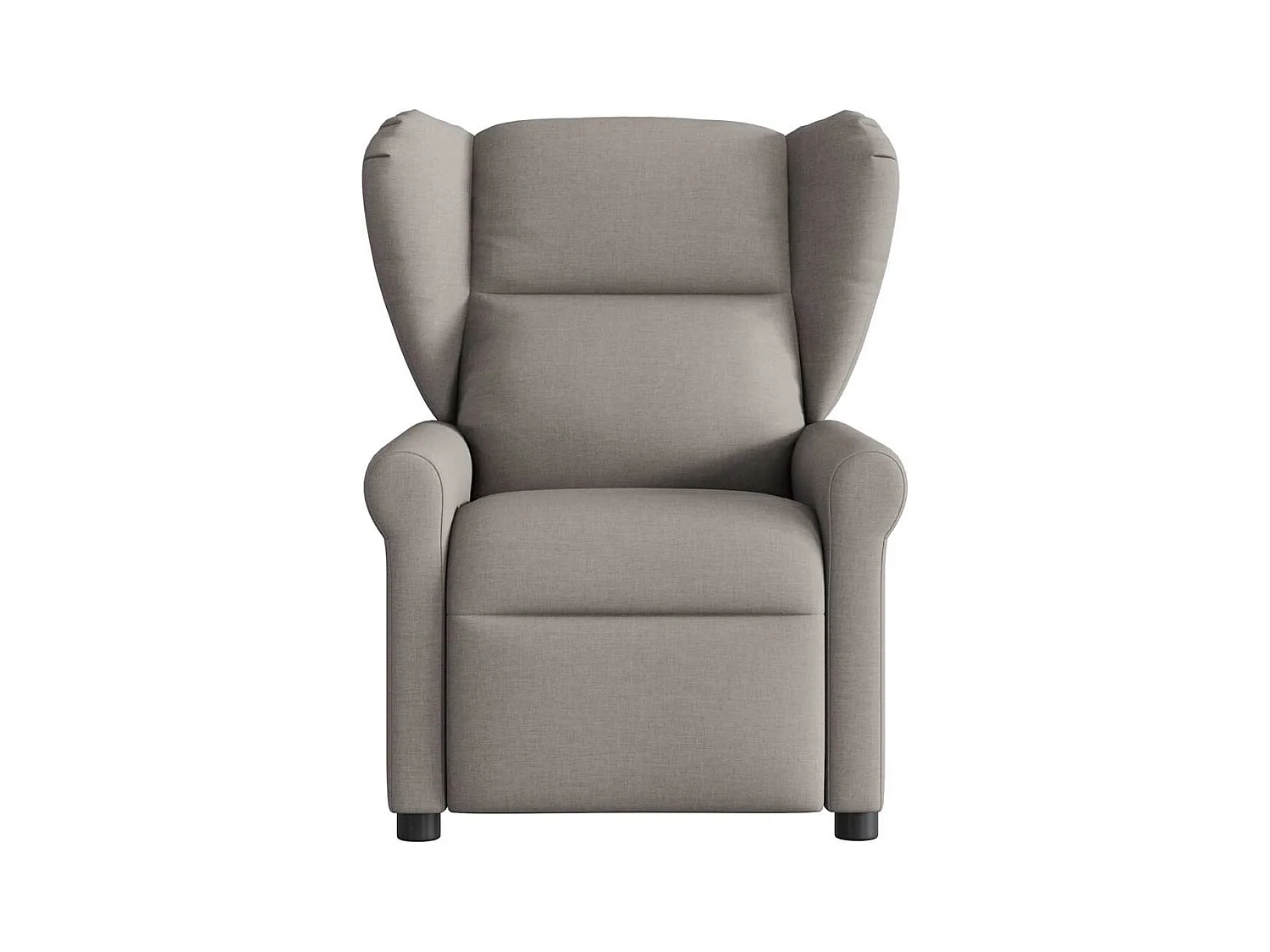 Sillón de salón | Silla | Sillón de masaje reclinable de tela gris taupé SHL4426