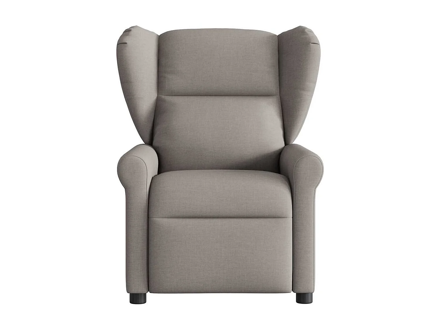 Fauteuil inclinable-Chaise de relax-Fauteuil de Massage Taupe Tissu SHL3334