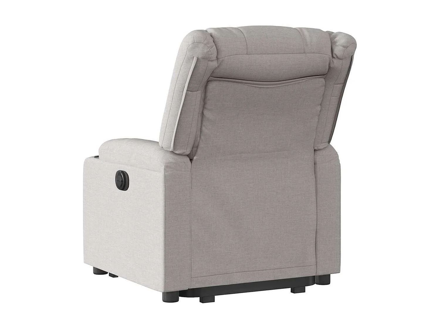Silla de relax | Sillón eléctrico reclinable elevable de tela gris nube SHL4435