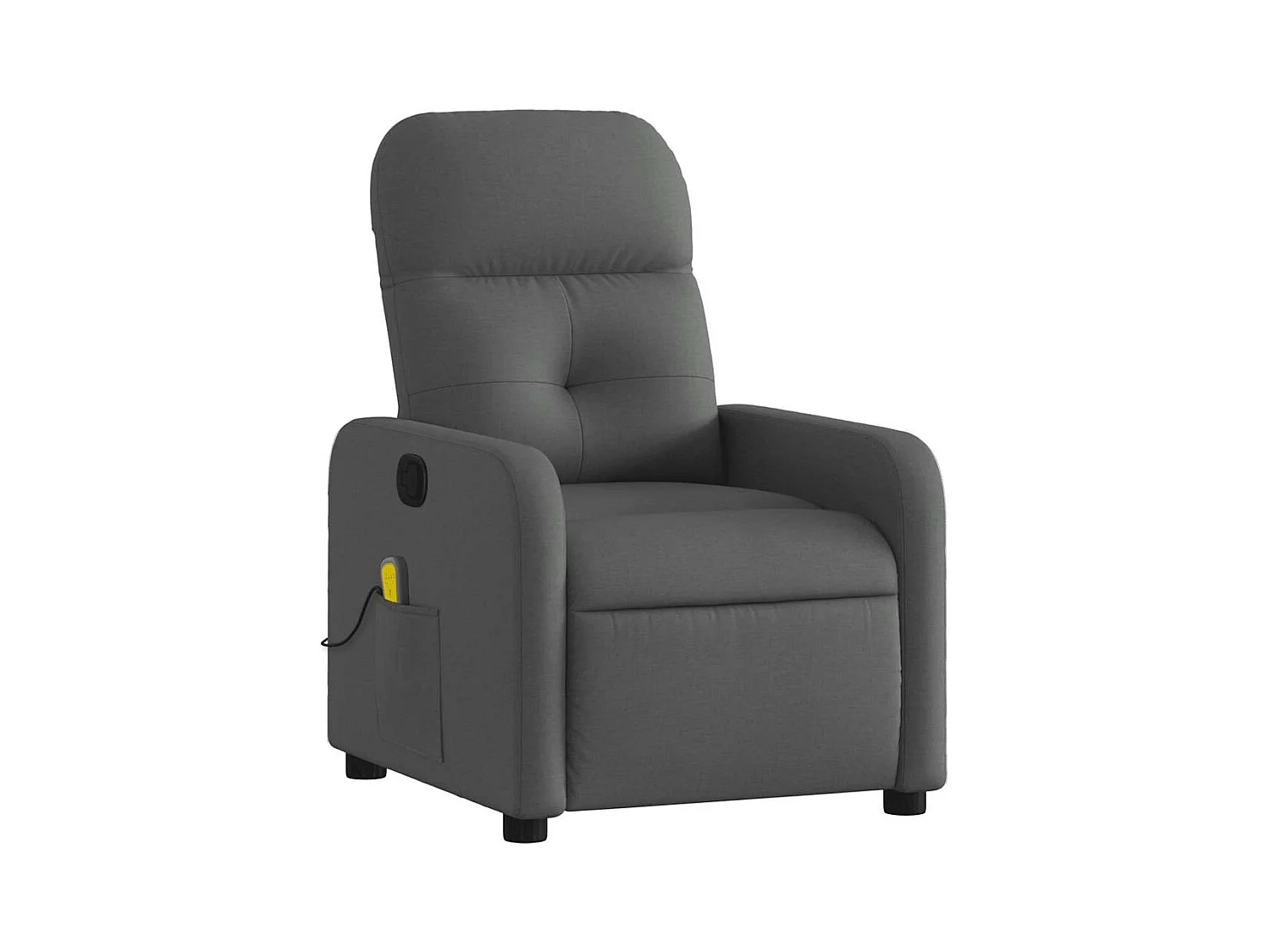 Sillón de salón | Silla | Sillón de masaje reclinable de tela gris oscuro SHL2209