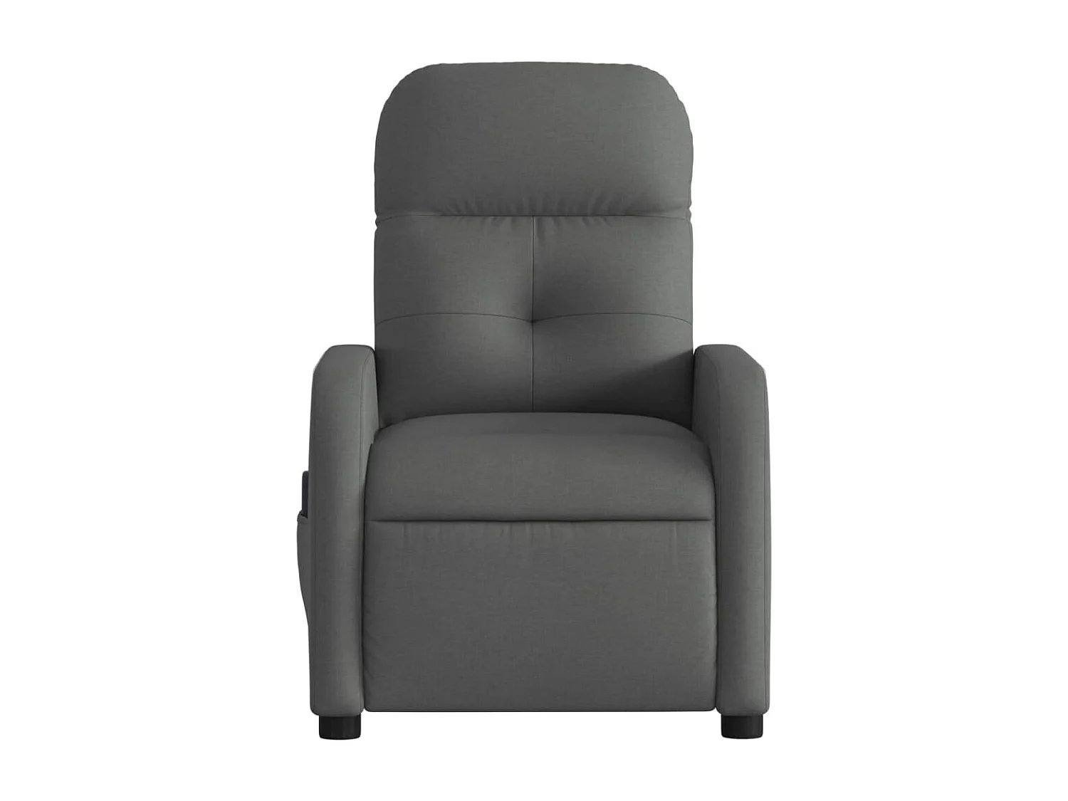 Sillón de salón | Silla | Sillón de masaje reclinable de tela gris oscuro SHL2209