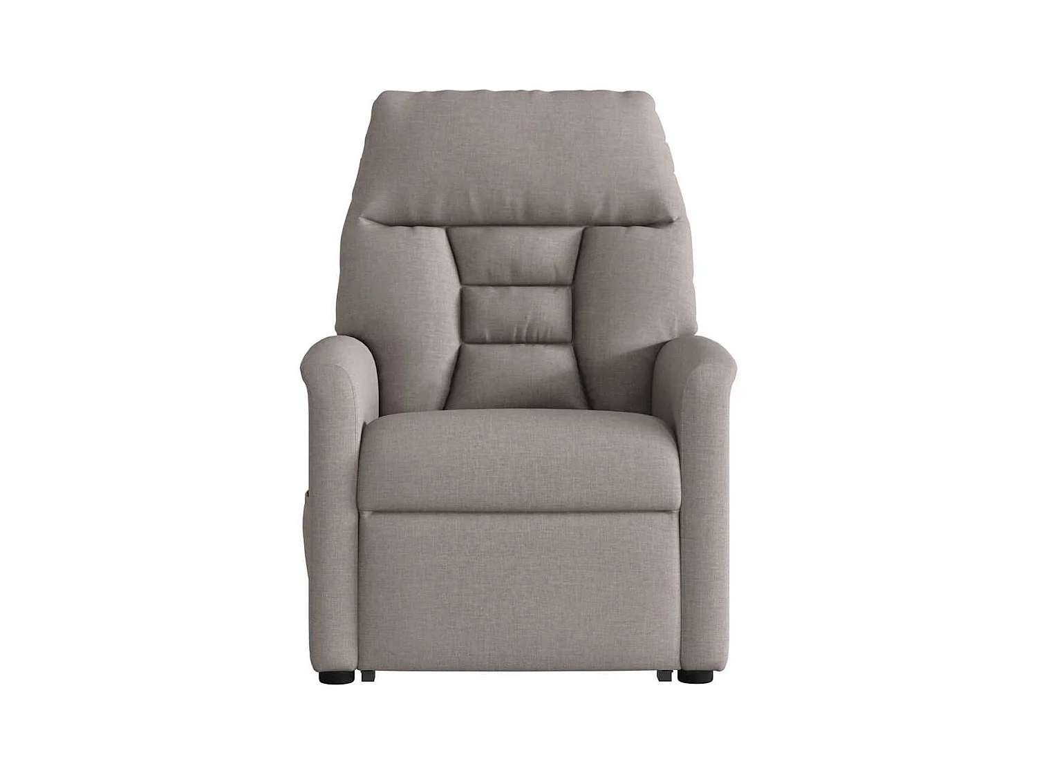 Sillón de relax | Silla | Sillón reclinable elevable tela gris taupe SHL3711