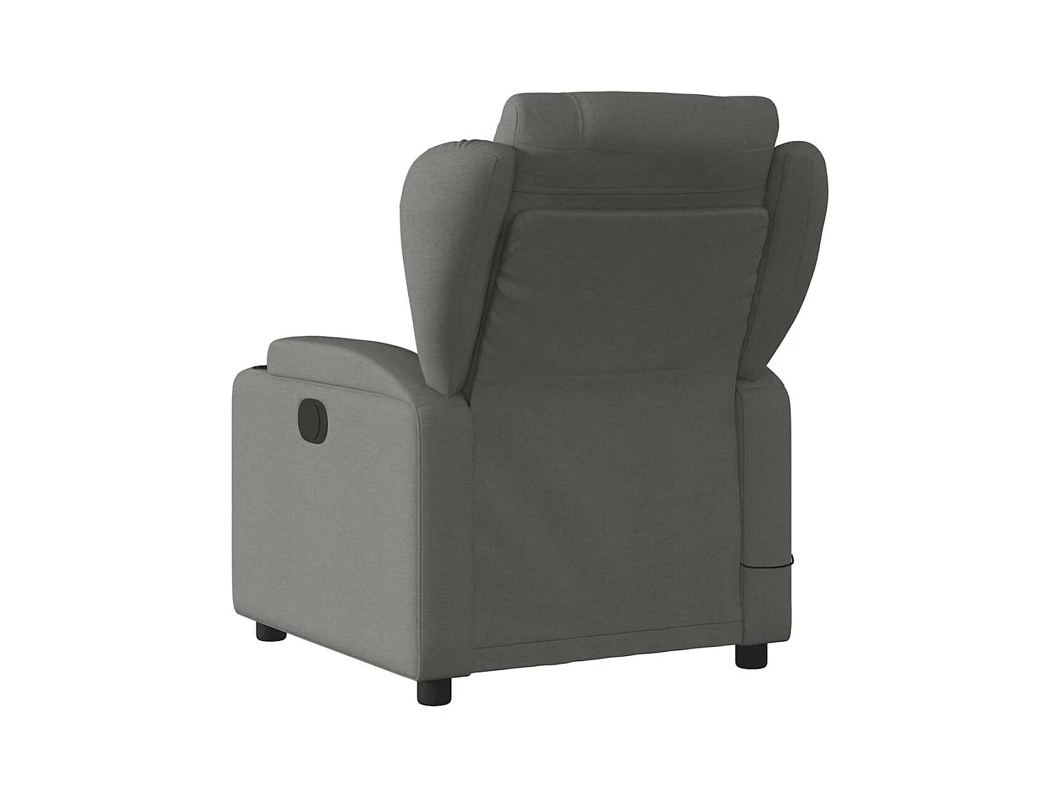 Sillón de salón | Silla | Sillón de masaje reclinable de tela gris oscuro SHL3764