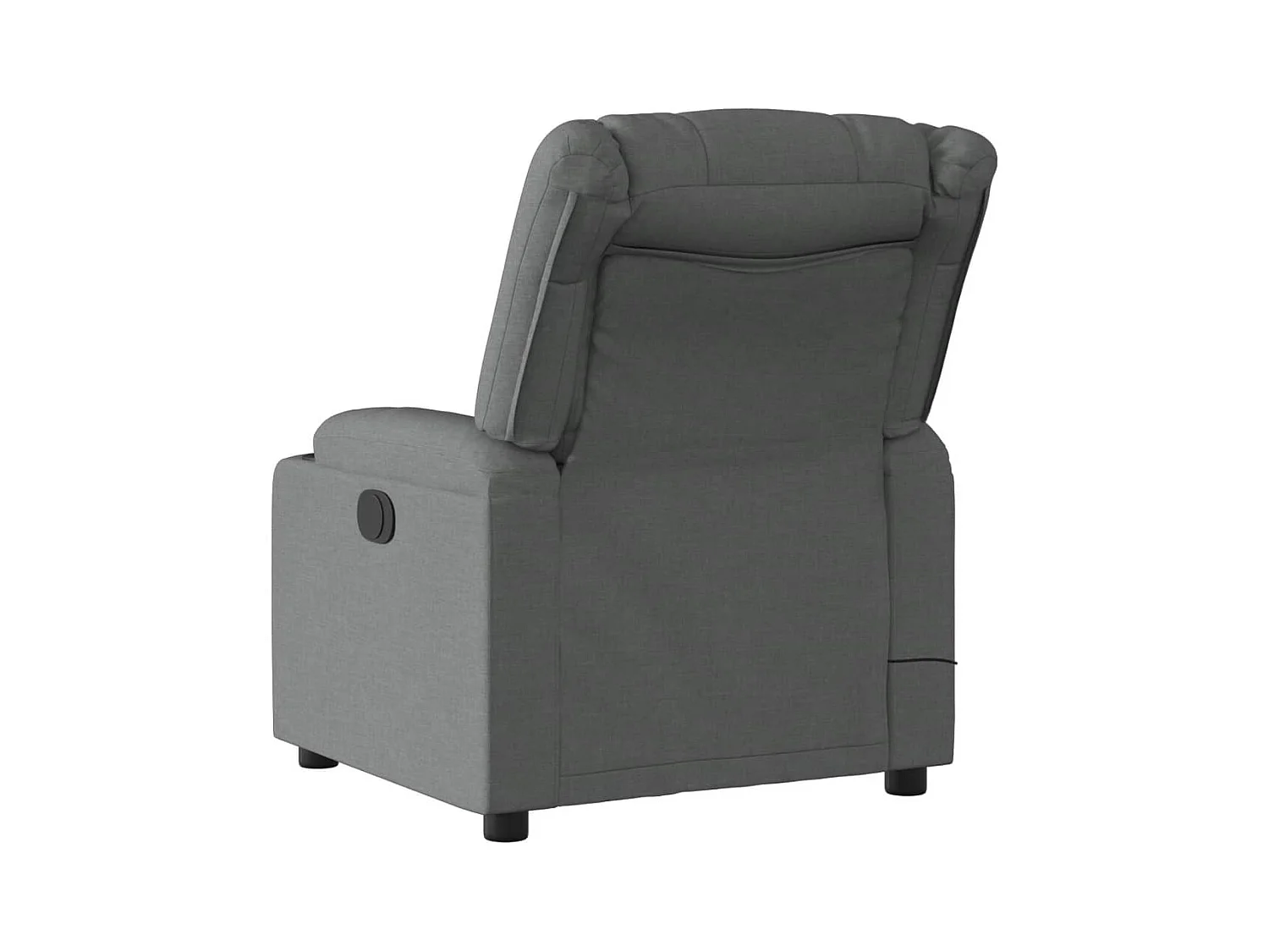 Fauteuil inclinable-Chaise de relax-Fauteuil de Massage gris foncé tissu SHL5267
