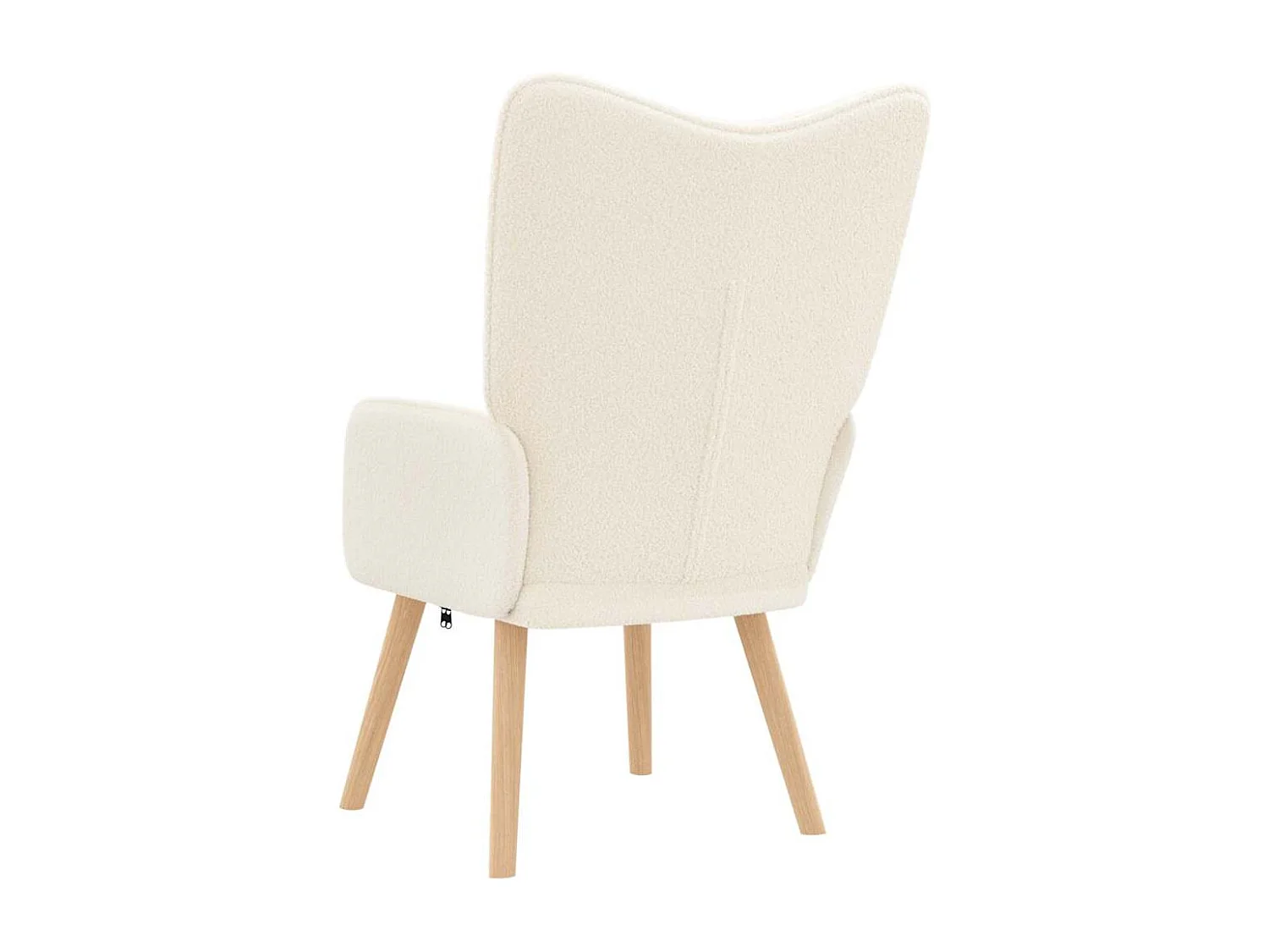 Sillón de relax | Silla Relax | Sillón de salón Crema 62x67x95.5 cm tela SHL8713