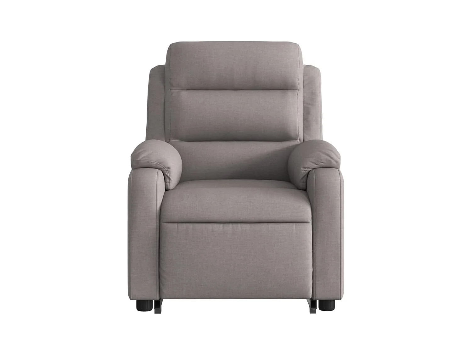 Silla de relax | Sillón eléctrico reclinable elevable de tela gris taupe SHL4781