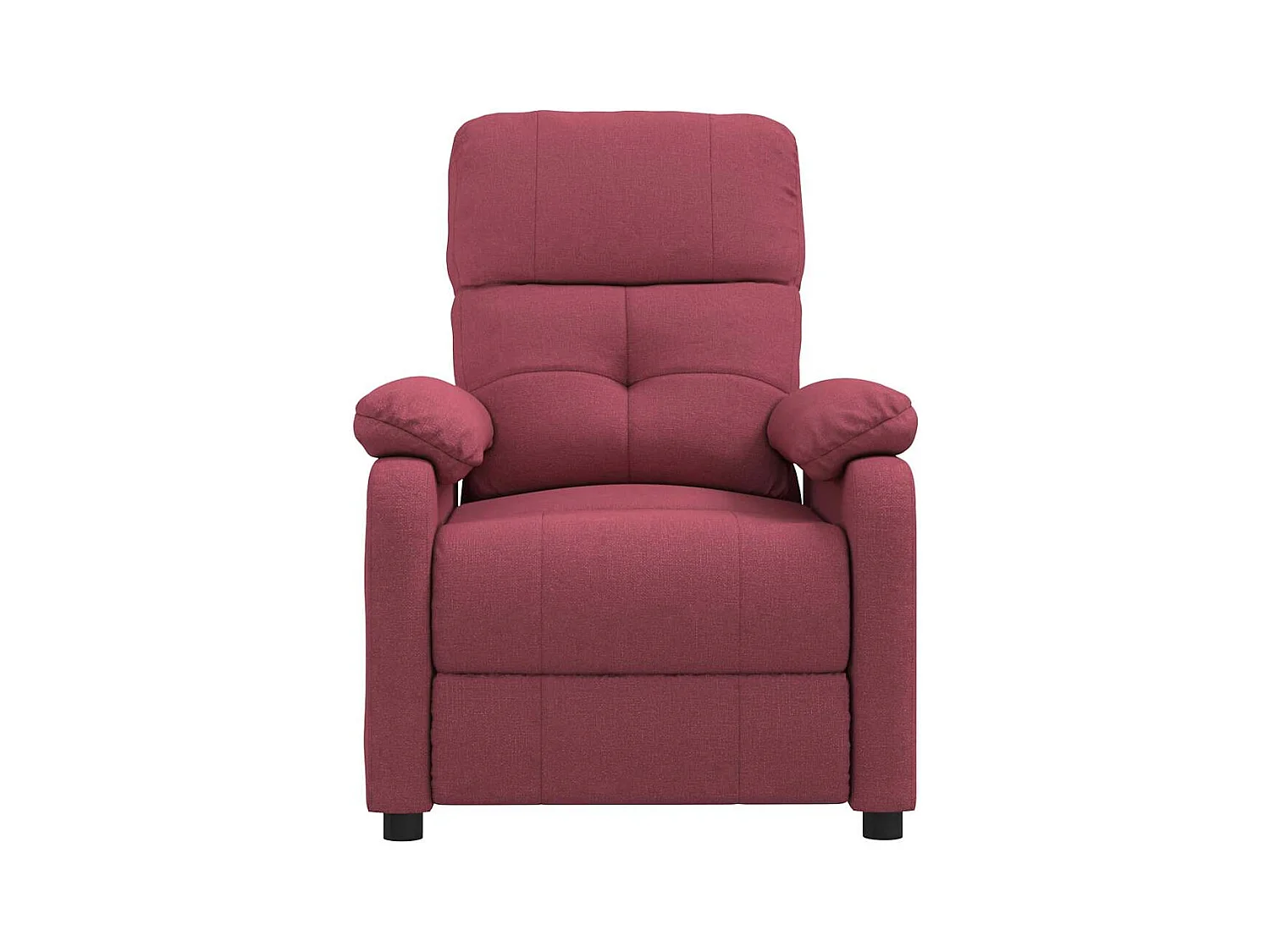 Sillón de relax | Silla | Sillón reclinable de tela rojo tinto SHL8814