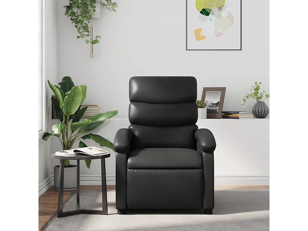 Relaxsessel | Massagesessel Schwarz Kunstleder SHL22819