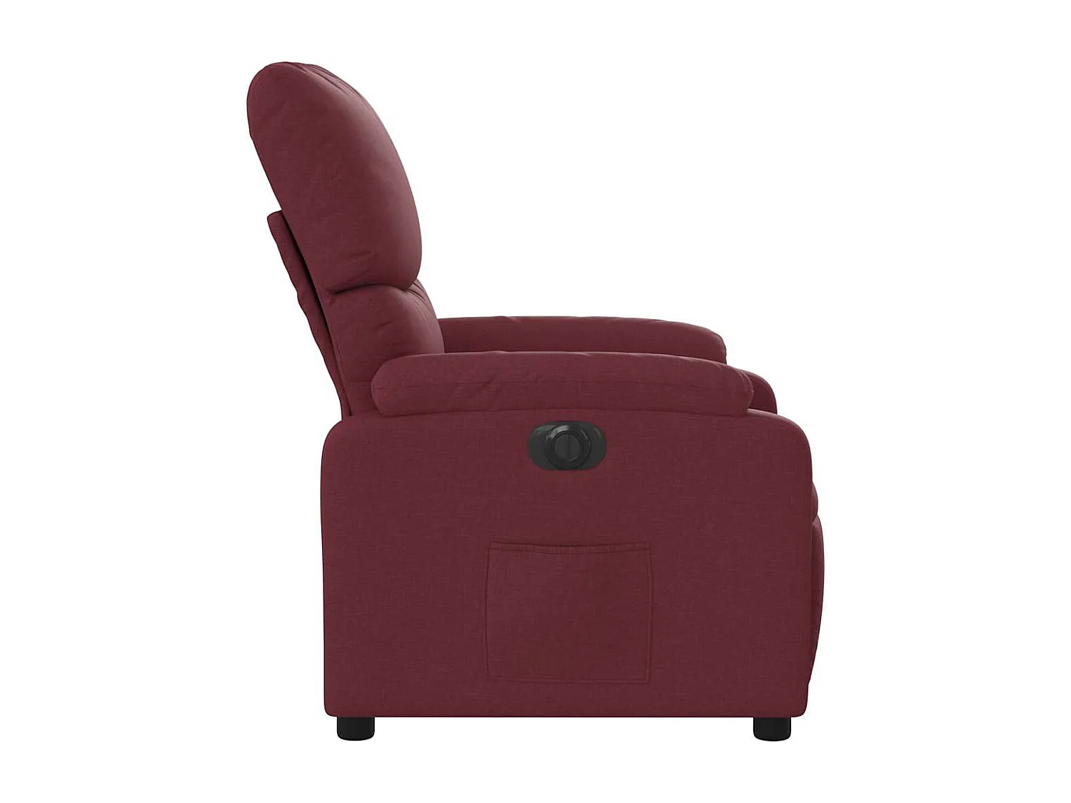 Sillón de relax | Silla | Sillón reclinable eléctrico tela rojo tinto SHL7951