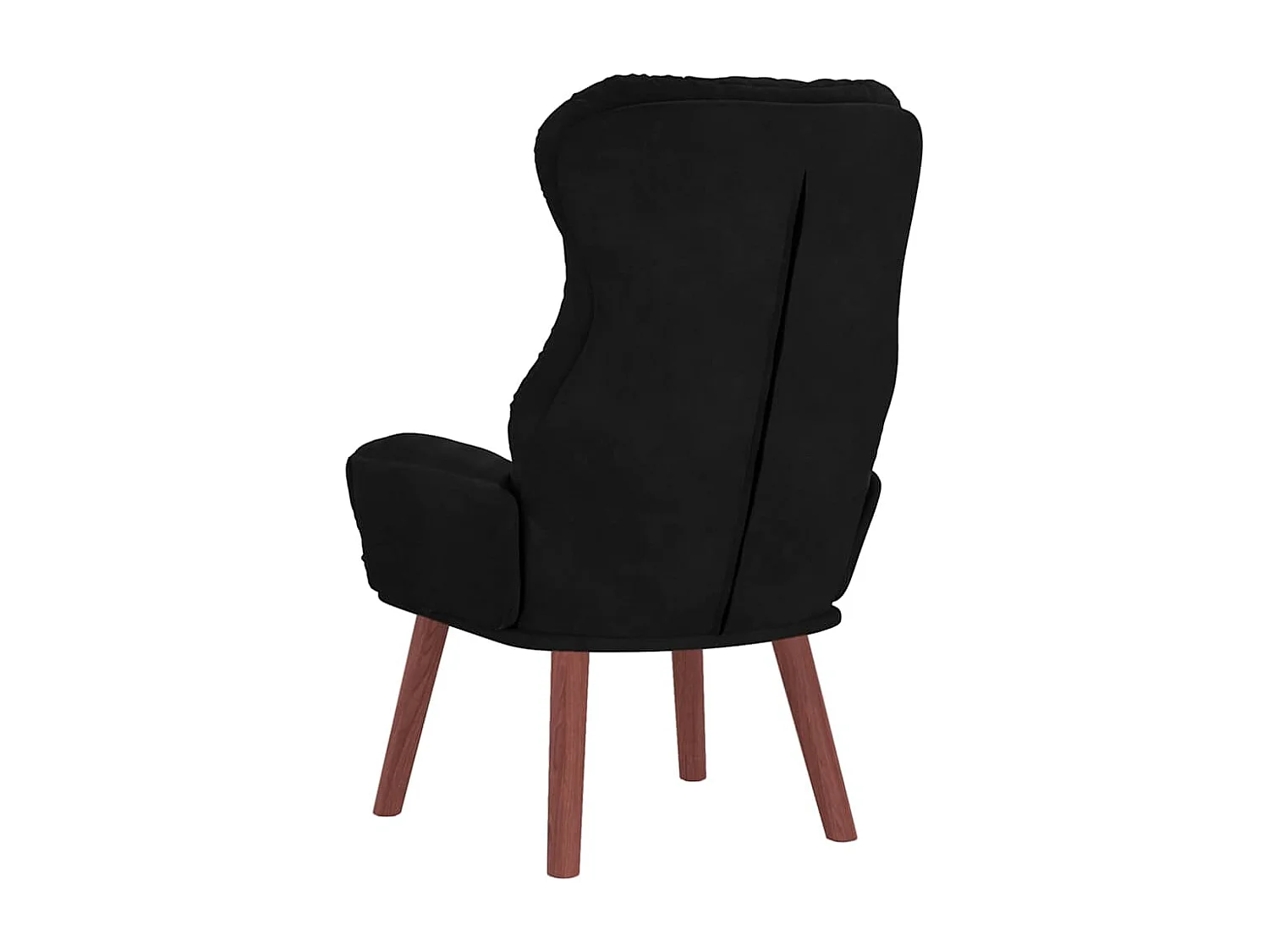 Sillón de relax | Silla Relax | Sillón de salón Negro 69x74x93 cm Terciopelo SHL3277