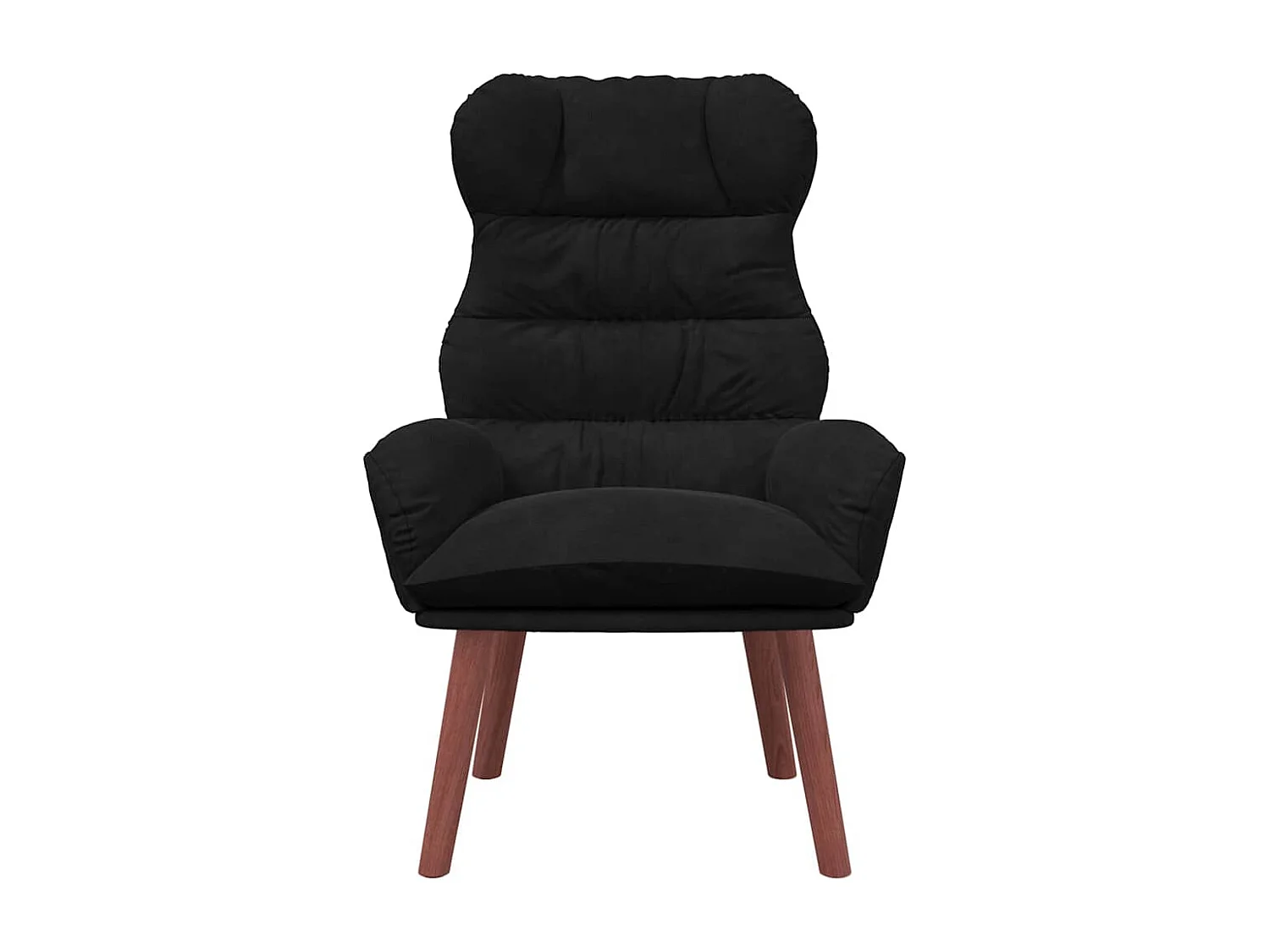 Sillón de relax | Silla Relax | Sillón de salón Negro 69x74x93 cm Terciopelo SHL3277