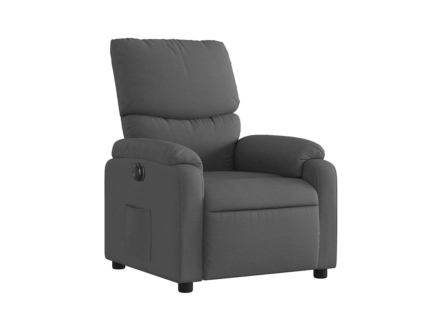 Sillón de relax | Silla | Sillón reclinable eléctrico de tela gris oscuro SHL5218