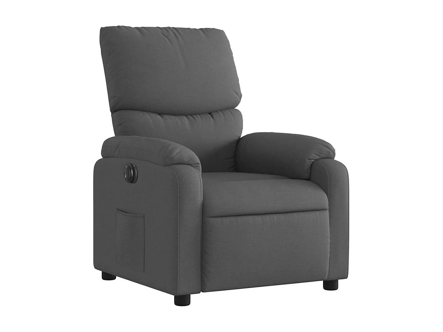 Sillón de relax | Silla | Sillón reclinable eléctrico de tela gris oscuro SHL5218