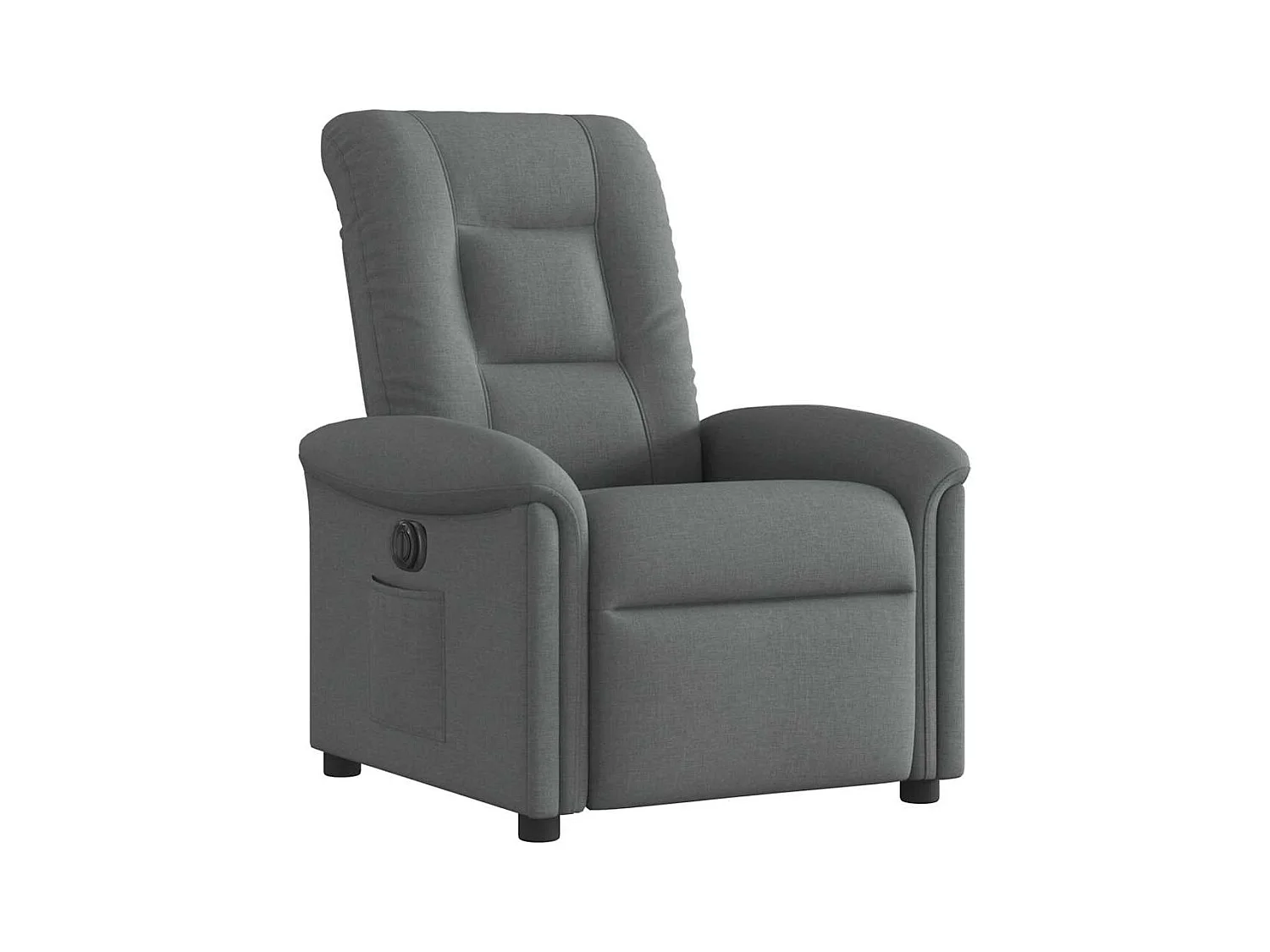 Sillón de relax | Silla | Sillón reclinable eléctrico de tela gris oscuro SHL7336
