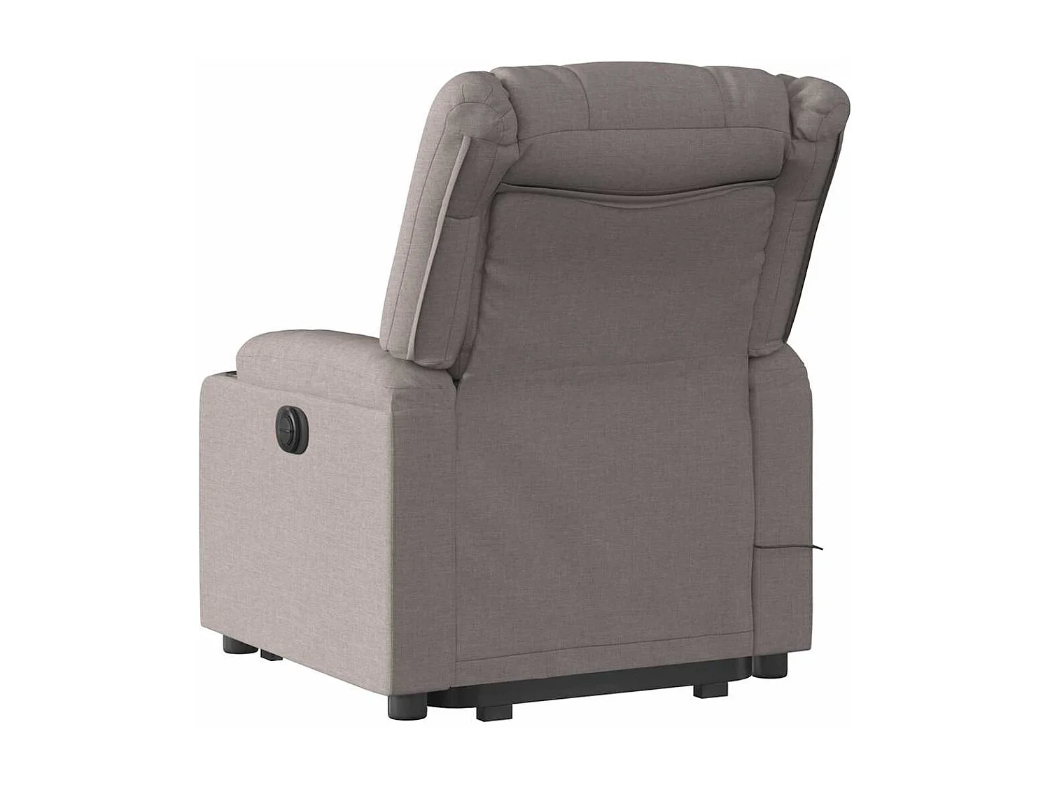 Sillón de relax | Sillón reclinable de masaje elevable tela gris taupé SHL8293