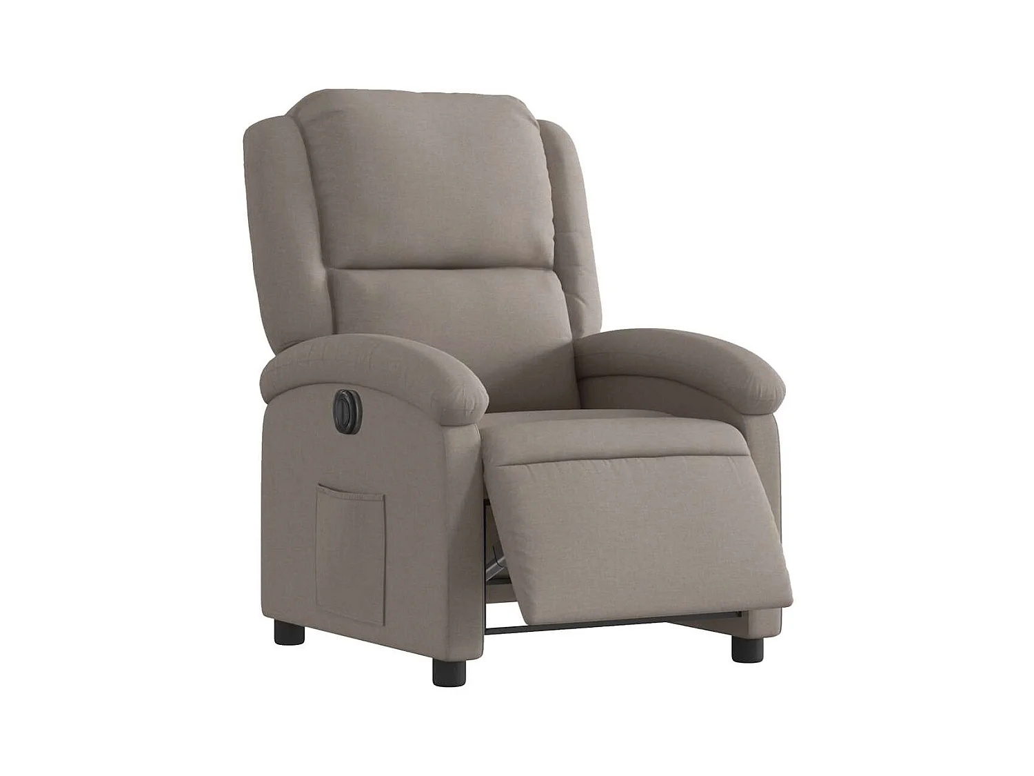 Sillón de relax | Silla | Sillón reclinable eléctrico tela gris taupé SHL6630