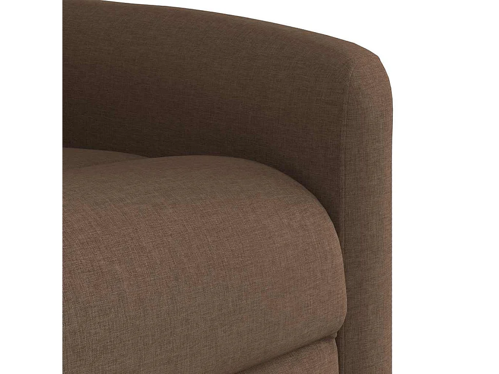 Sillón de relax | Silla | Sillón reclinable de tela marrón SHL7928
