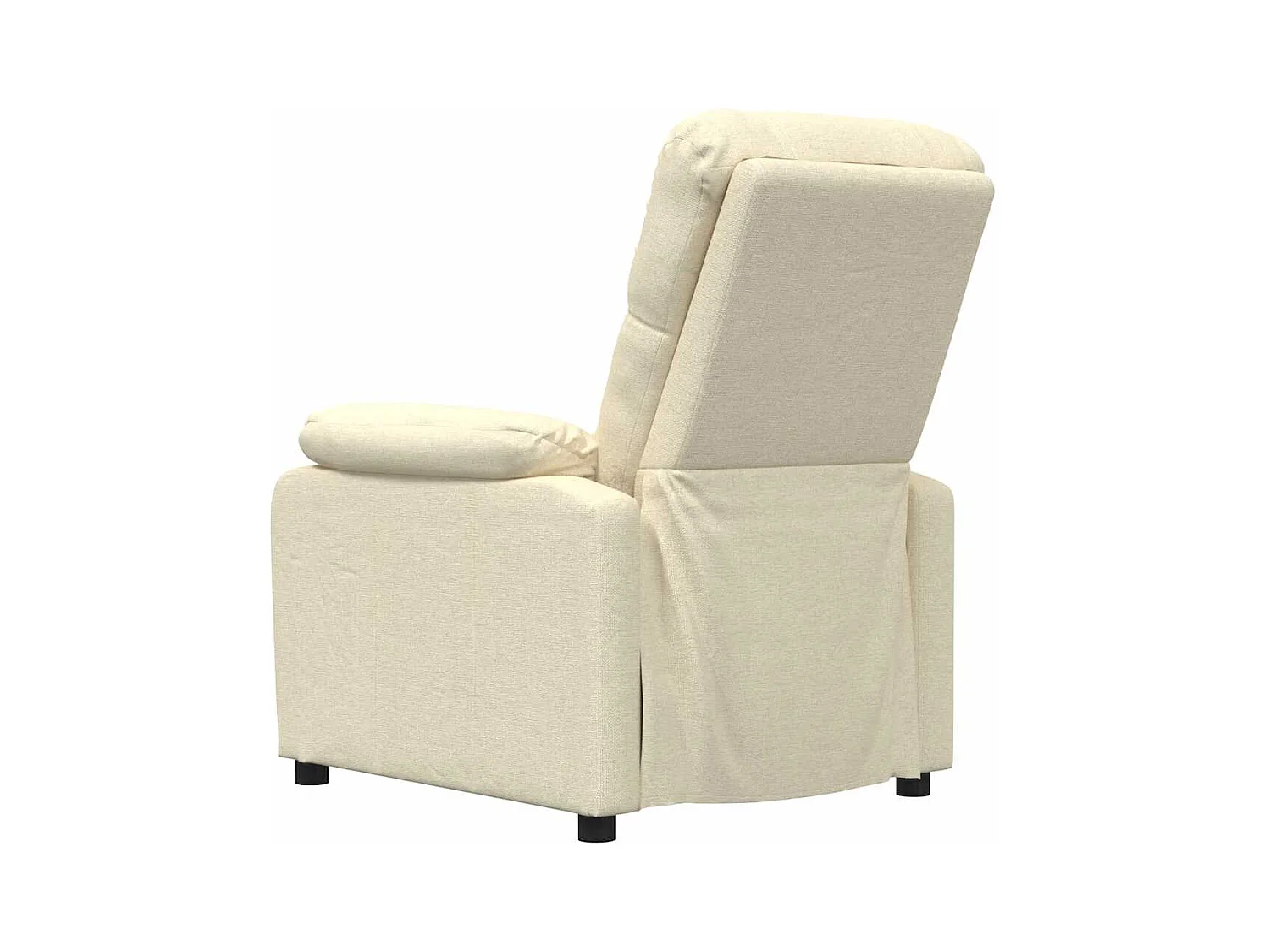 Sillón de relax | Sillón reclinable de tela crema SHL8497