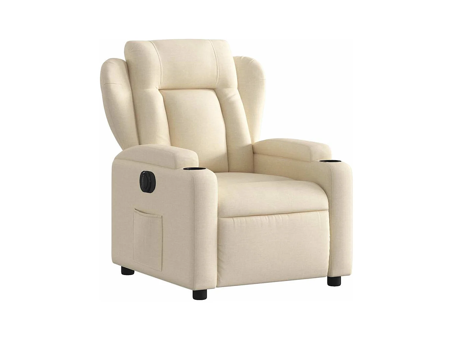 Sillón de relax | Silla | Sillón reclinable eléctrico de tela crema SHL4131