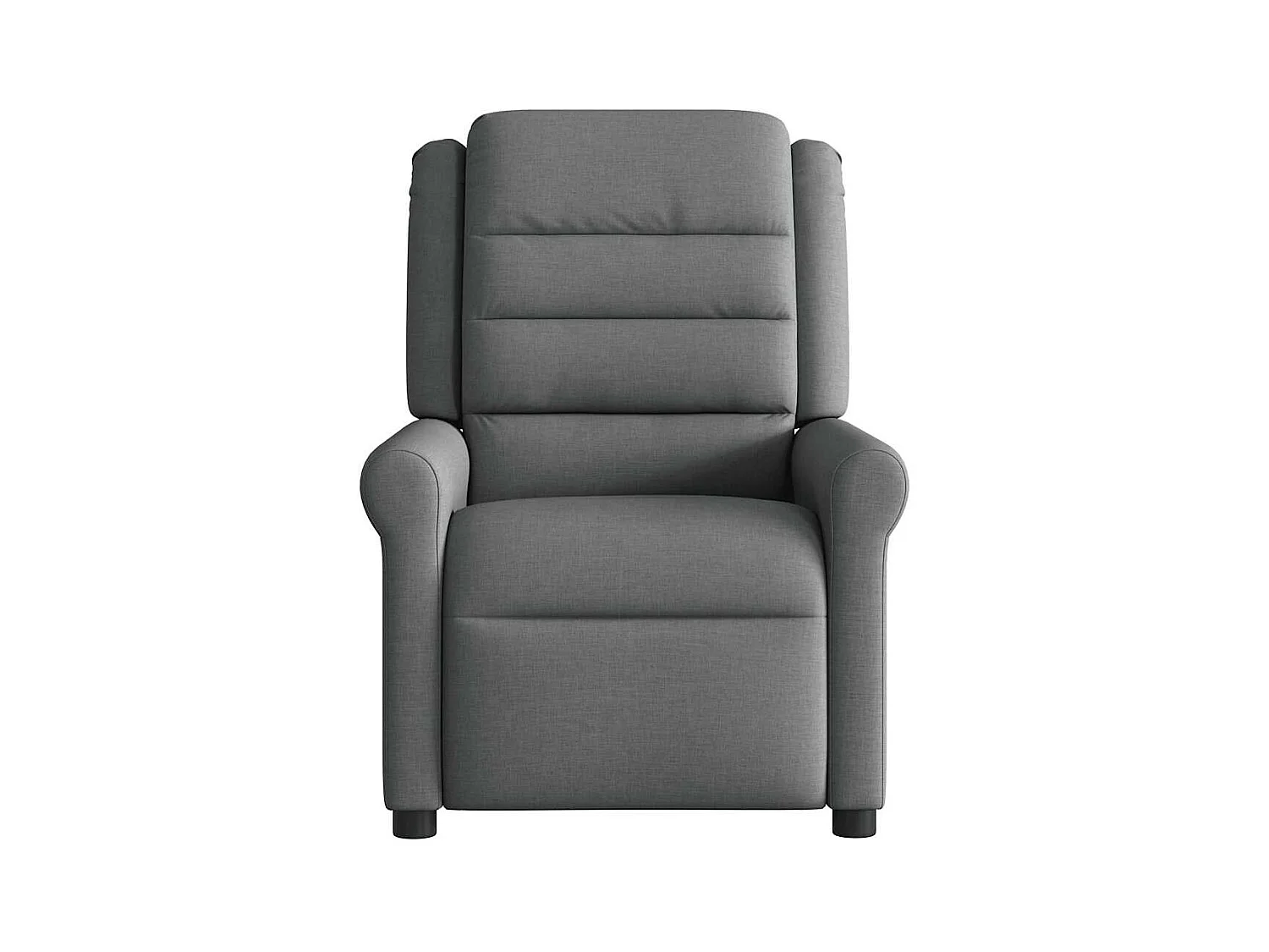 Sillón de relax | Sillón reclinable de masaje eléctrico tela gris oscuro SHL7154