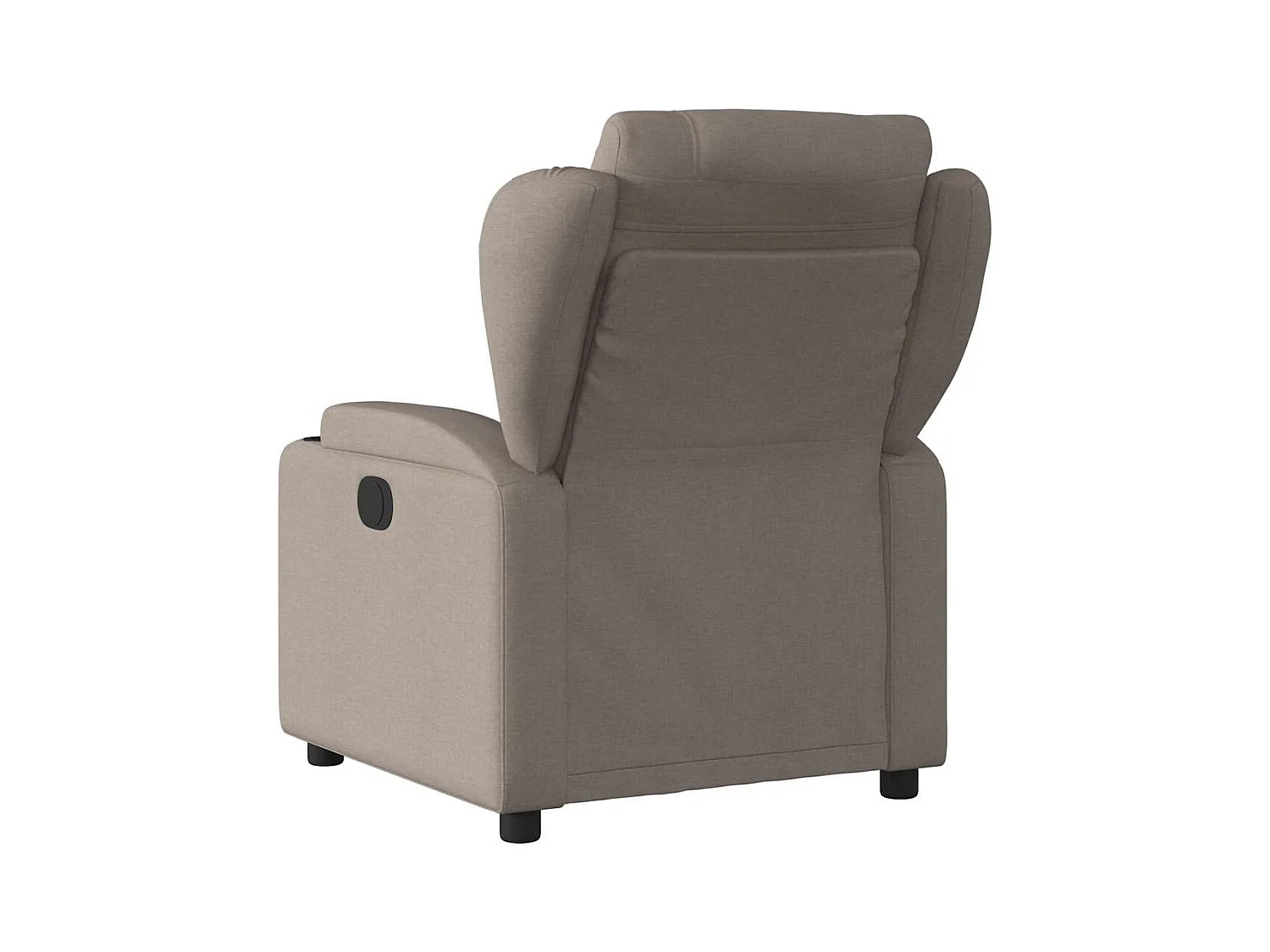 Sillón de relax | Sillón reclinable de masaje eléctrico tela gris taupe SHL5094