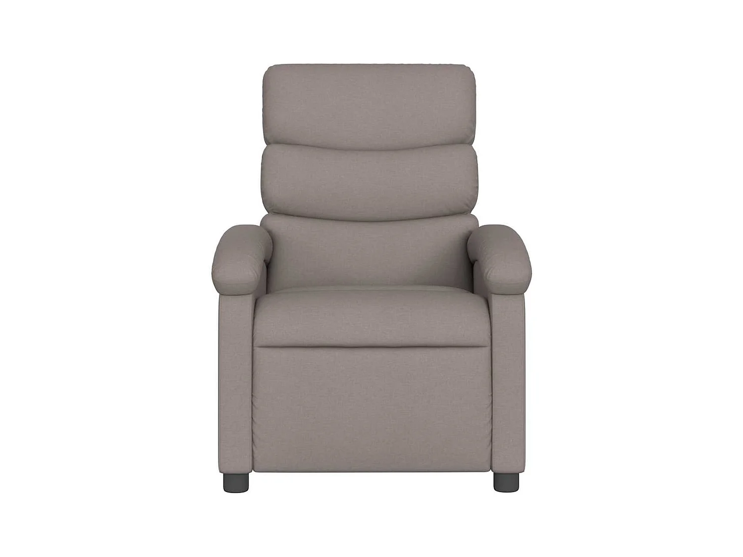 Sillón de relax | Silla | Sillón reclinable de tela gris taupe SHL8700
