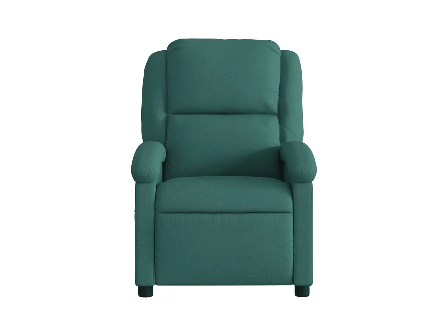 Fauteuil inclinable électrique-Fauteuil de massage pour Salon Vert foncé Tissu SHL2298