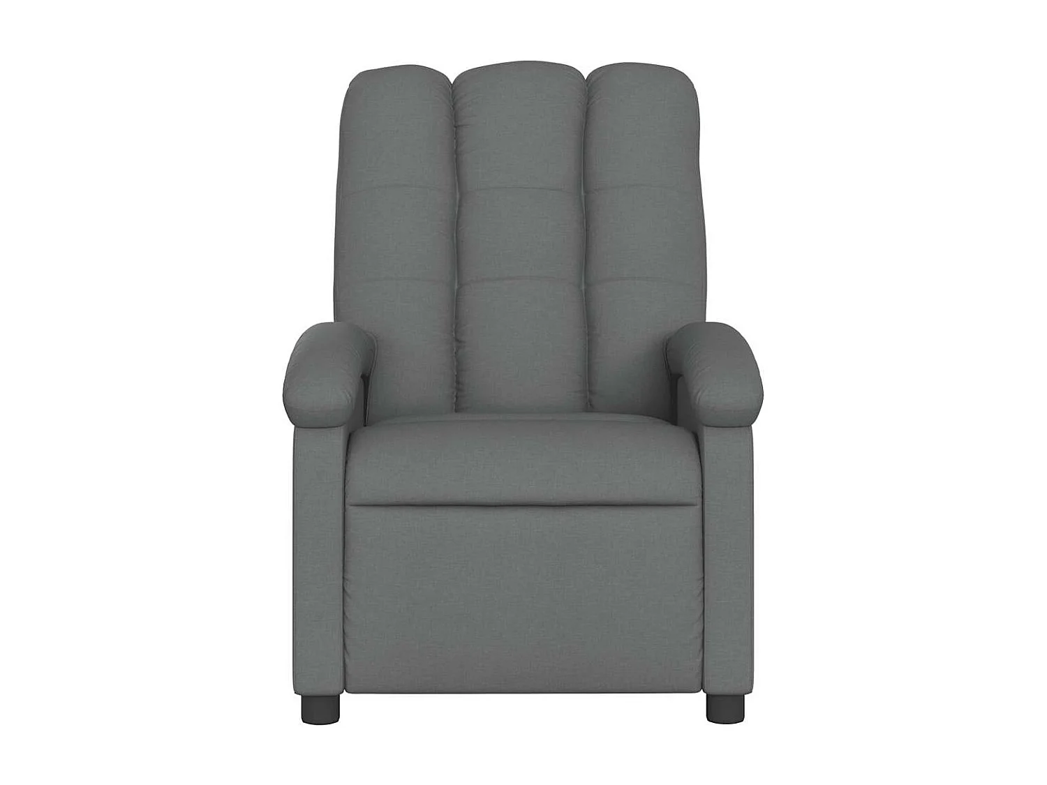 Fauteuil inclinable électrique-Chaise de relax-Fauteuil de Massage gris foncé tissu SHL5112