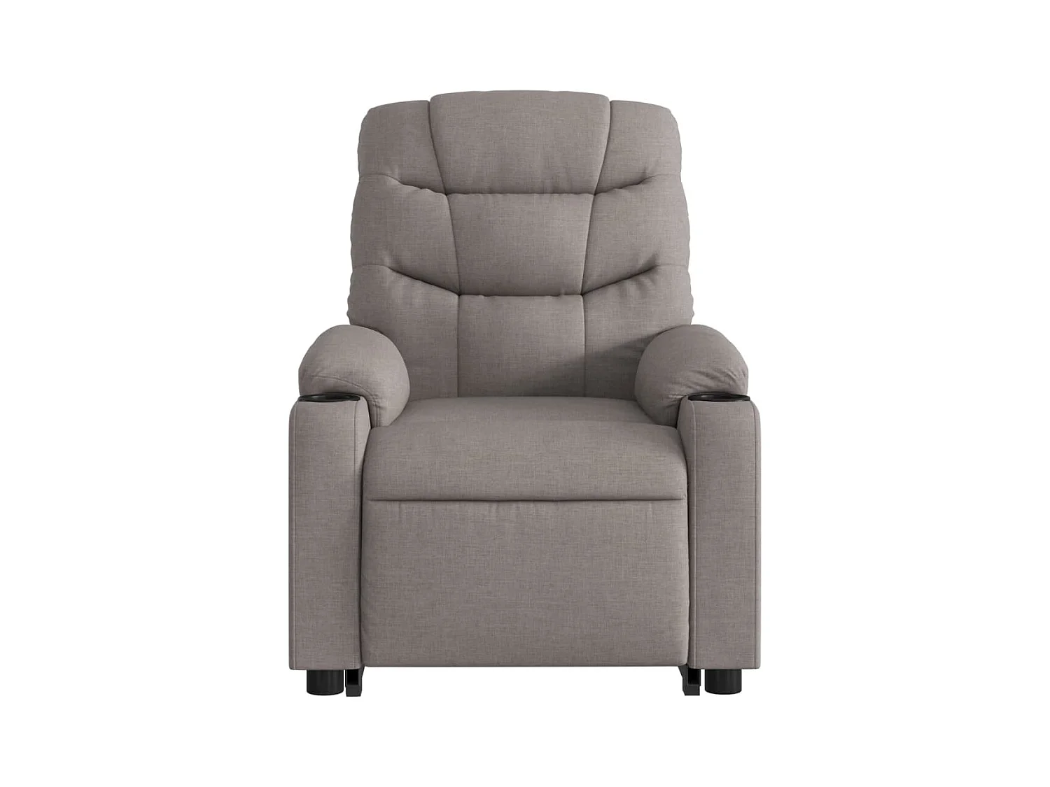 Sillón de relax | Silla | Sillón reclinable elevable tela gris taupe SHL8294