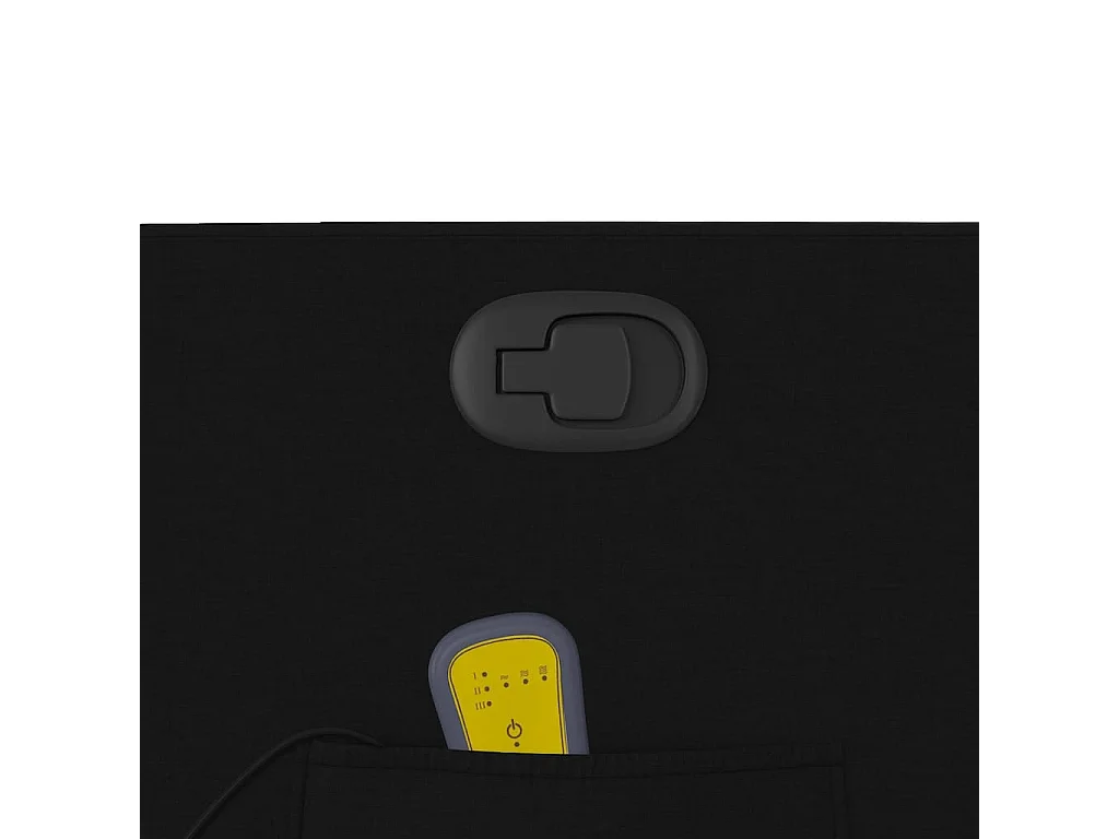 Relaxsessel | Massagesessel Schwarz Stoff SHL28206