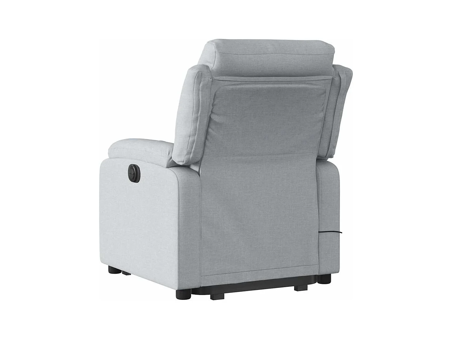 Sillón de salón | Silla | Sillón de masaje eléctrico reclinable elevable tela gris claro SHL7956
