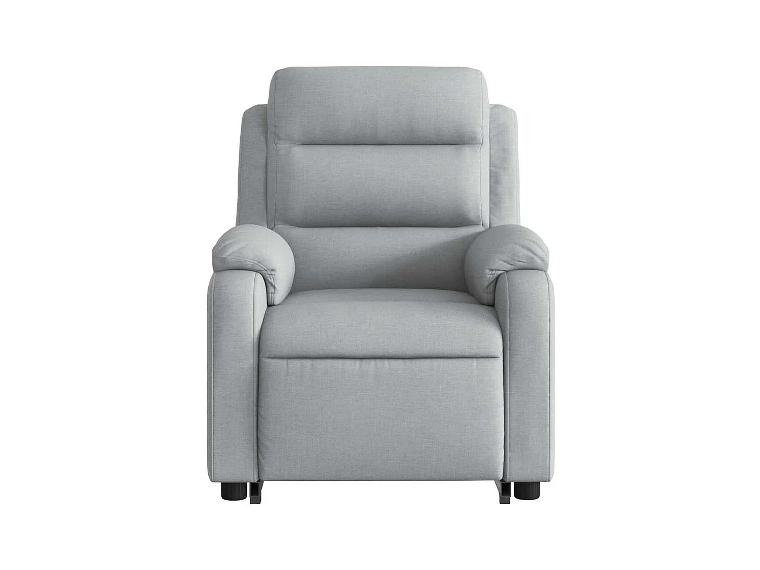 Sillón de salón | Silla | Sillón de masaje eléctrico reclinable elevable tela gris claro SHL7956