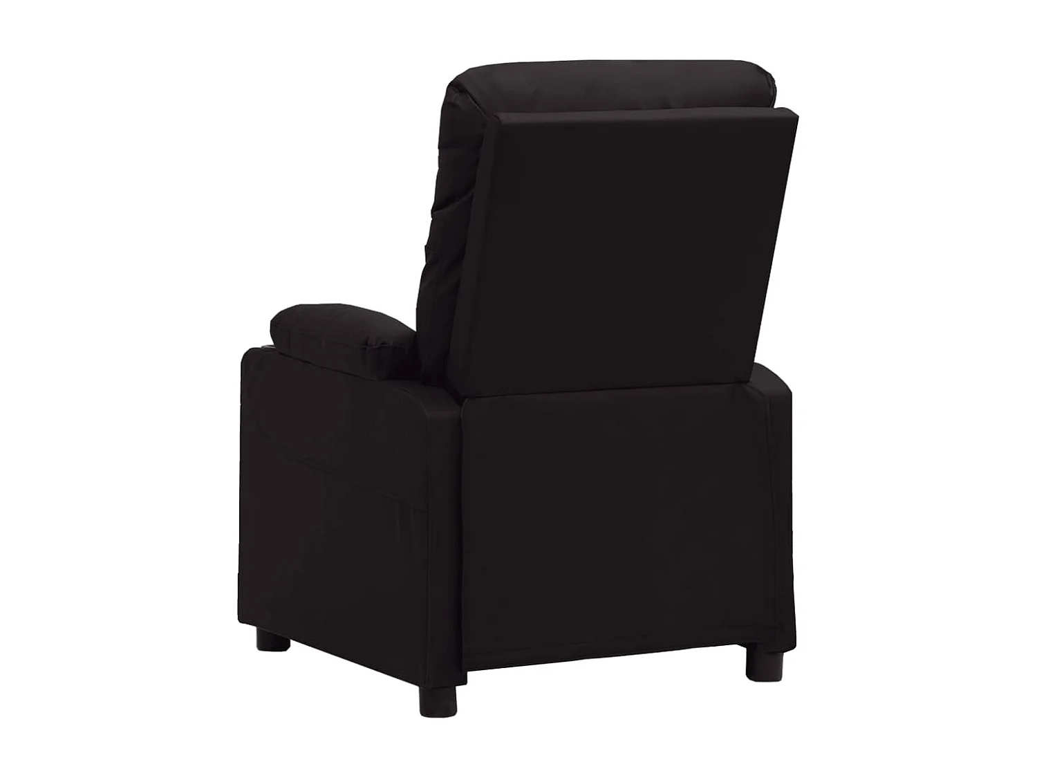 Fauteuil inclinable électrique-Chaise de relax-Fauteuil salon Noir Similicuir SHL1153